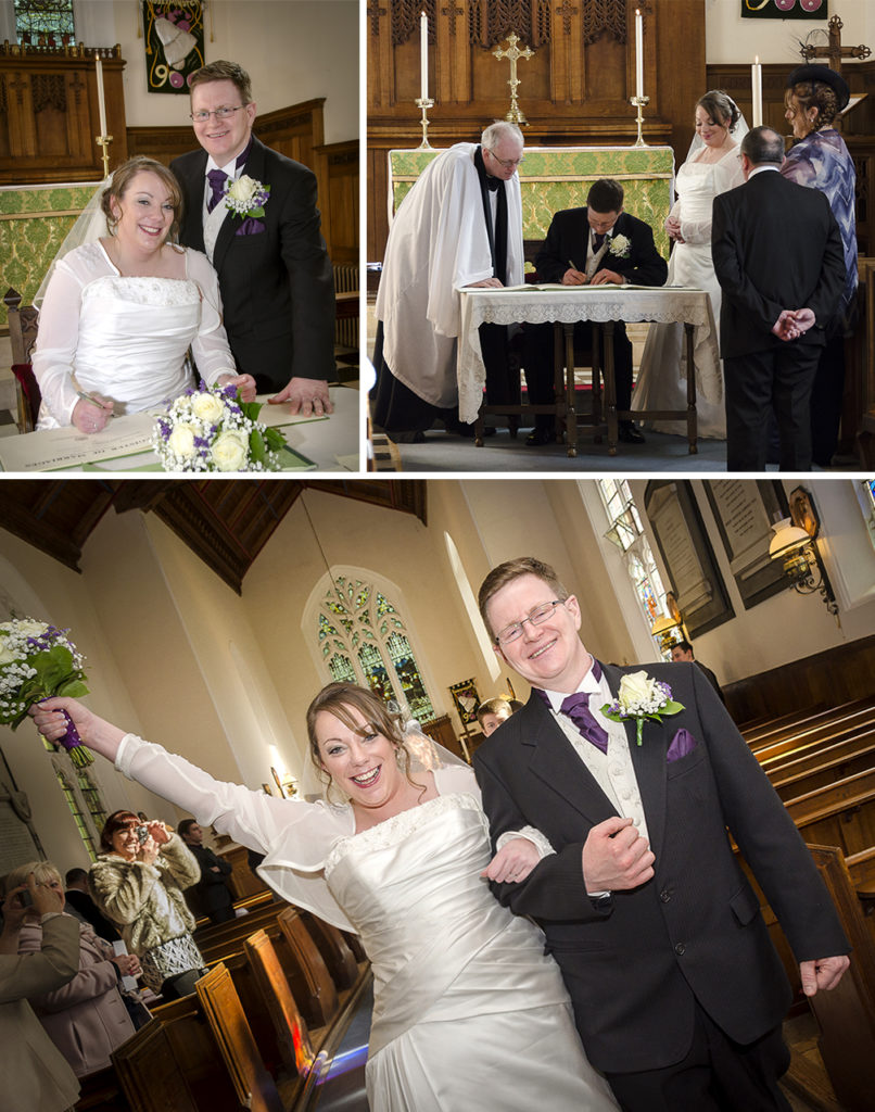 Wedding Photography at St Mary's Church, Stone