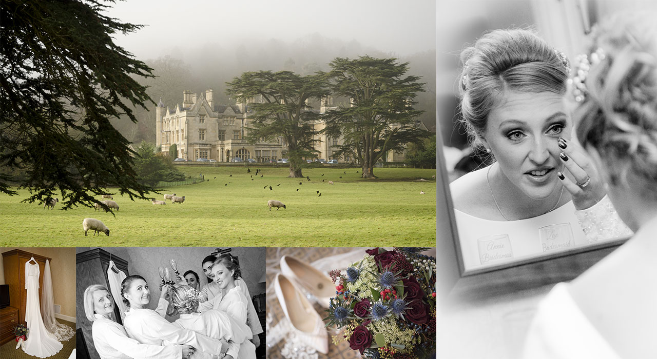 best wedding photographer at Dumbleton Hall