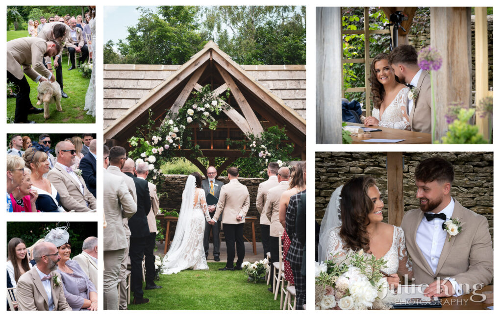 wedding photography at Tetbury’s Great Tythe Barn,