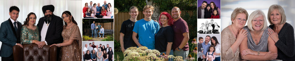 Family portraits taken at home Bromsgrove