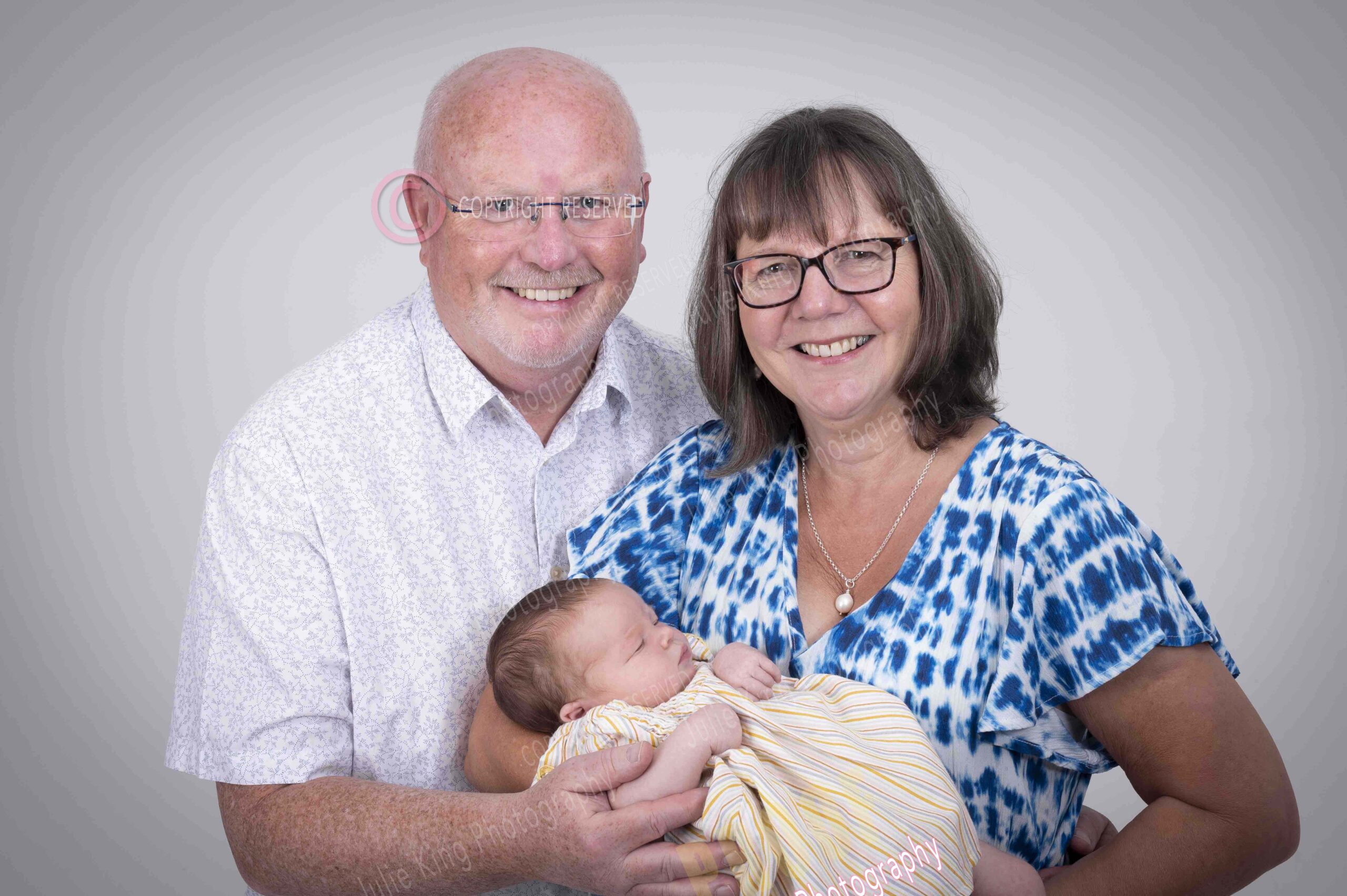 Newborn and Grandparents portraits Bromsgrove