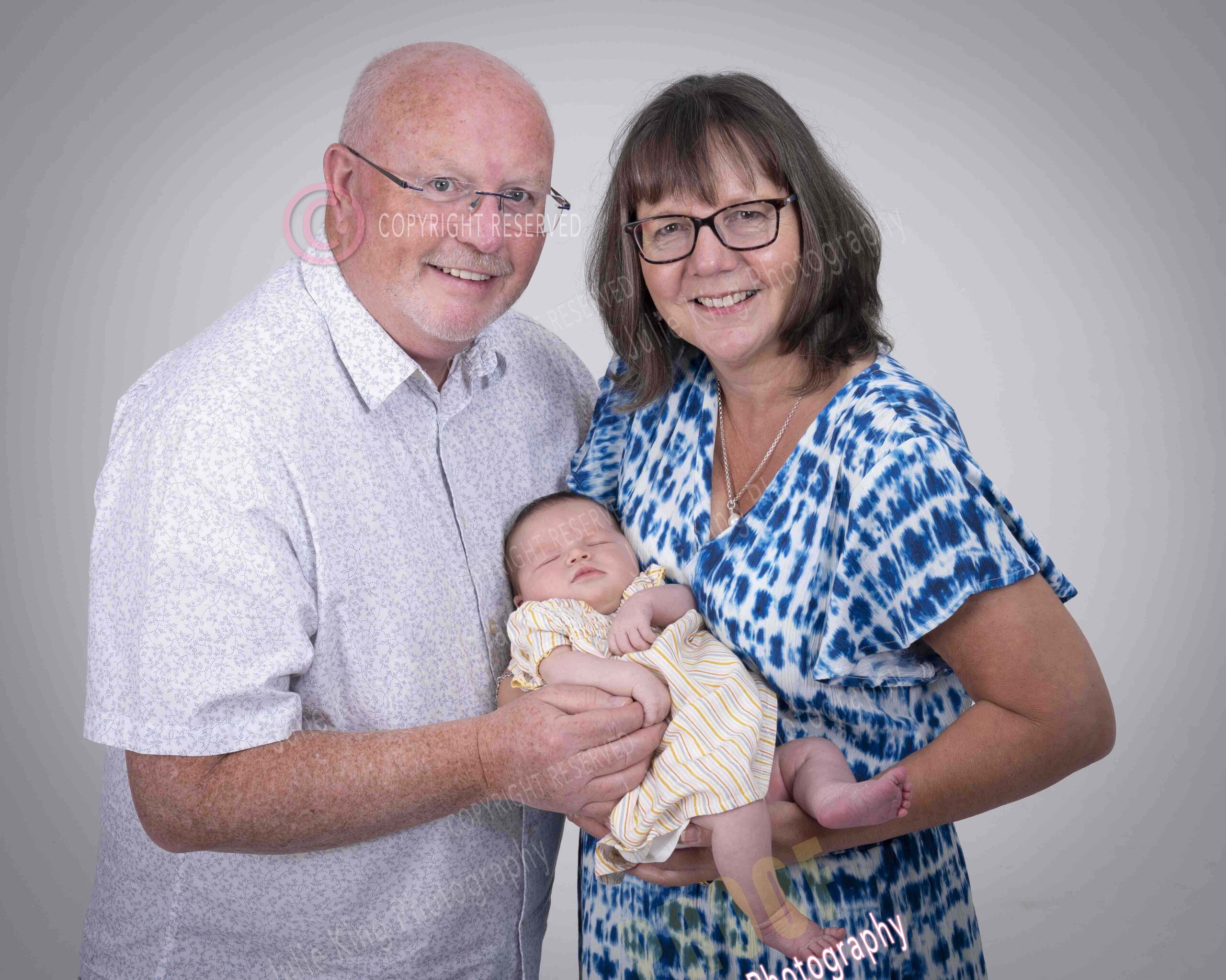 Newborn and Grandparents portraits Bromsgrove