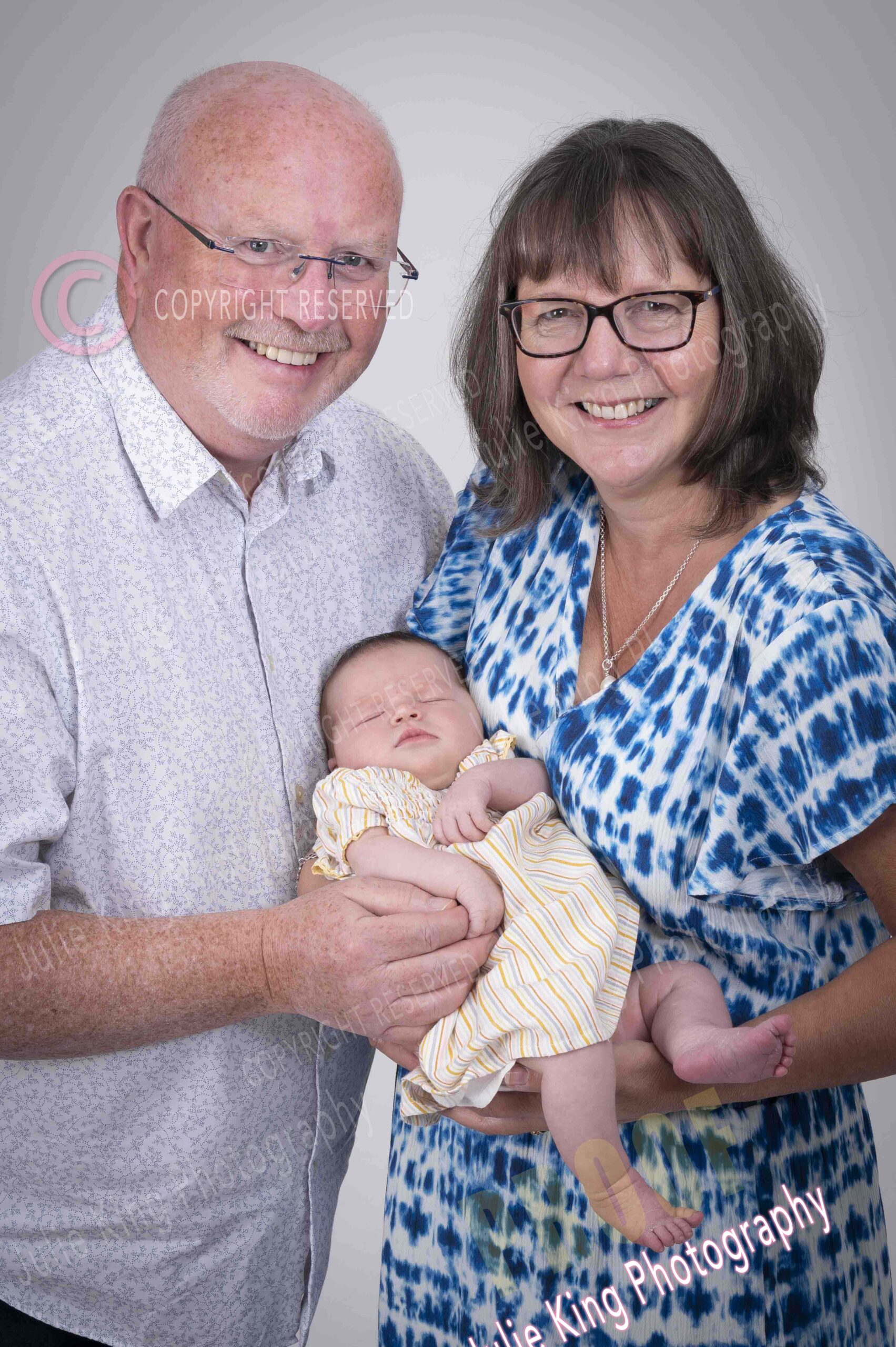 Newborn and Grandparents portraits Bromsgrove