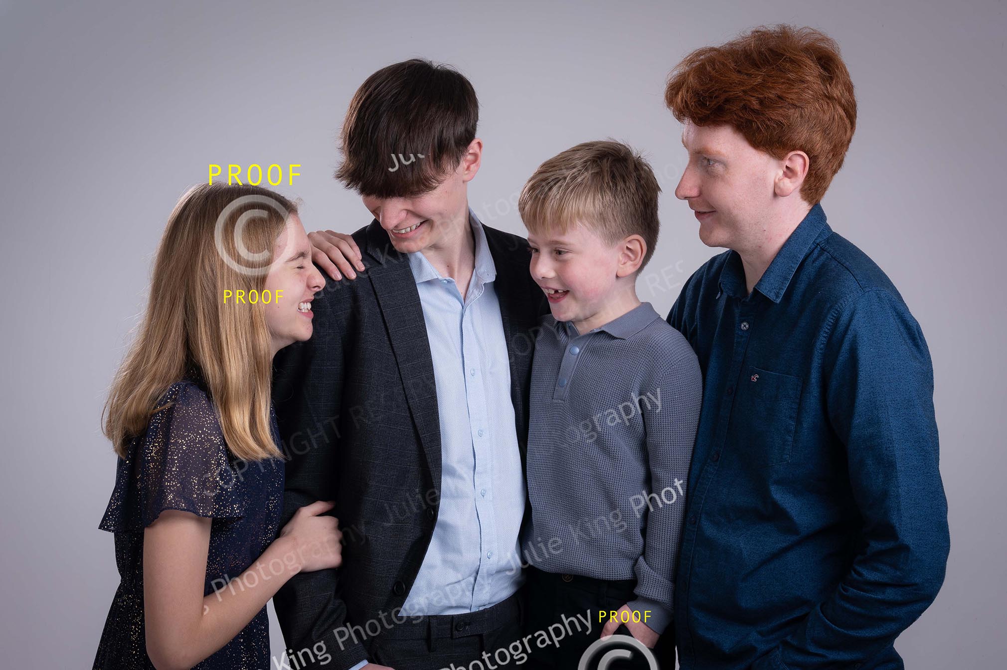 Family Studio Portraits Bromsgrove