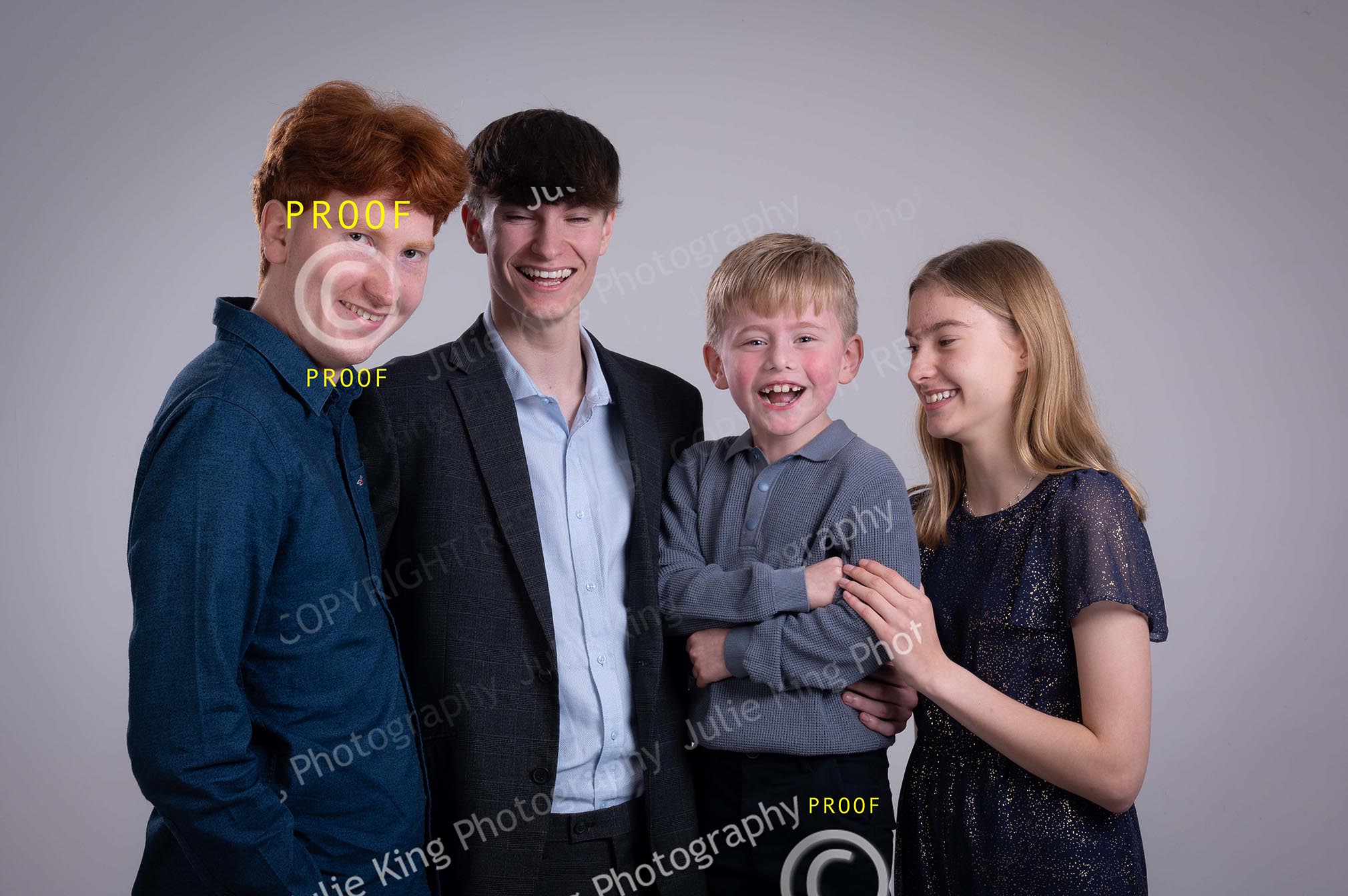Family Studio Portraits Worcestershire
