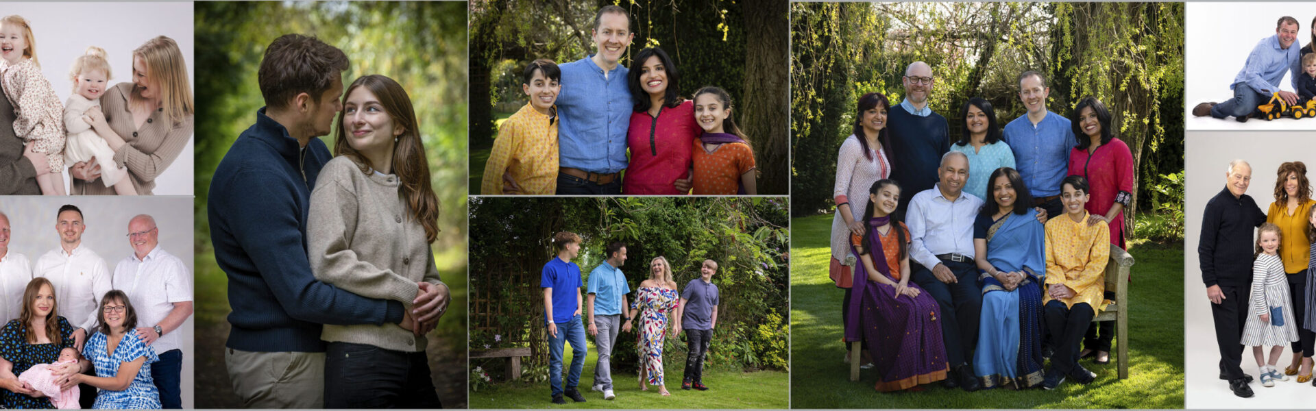 Family portrait photography in Bromsgrove studio – Julie King Photography