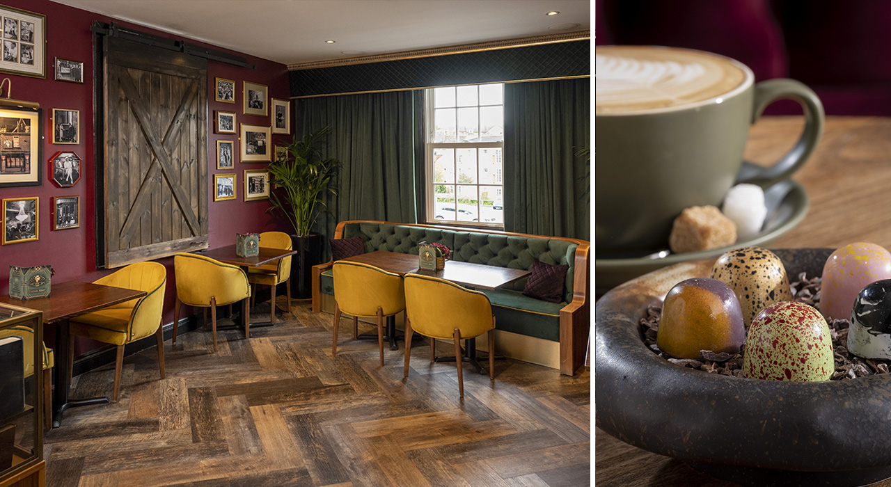 Tasty dirty burger and fries, food photography West Midlands